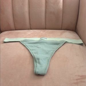 SKIMS Cotton Rib Thong